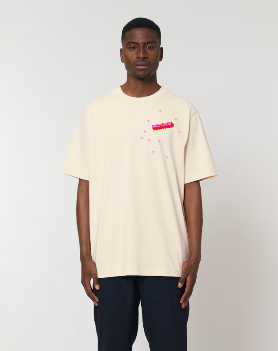 PRE ORDER RAD RACE x SRAM // Dopamine Delivery Tour T-Shirt Oversized