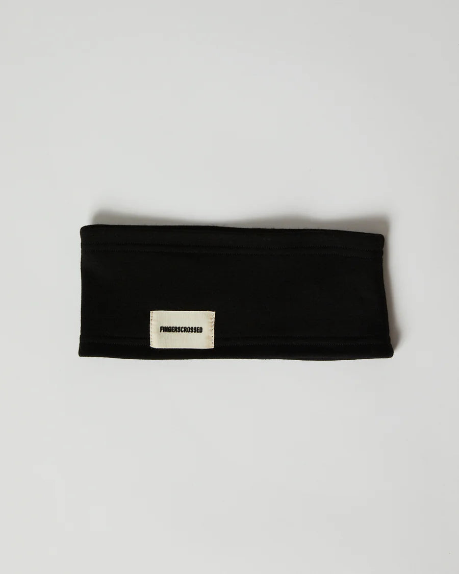 Fingerscrossed Headband Black One Size