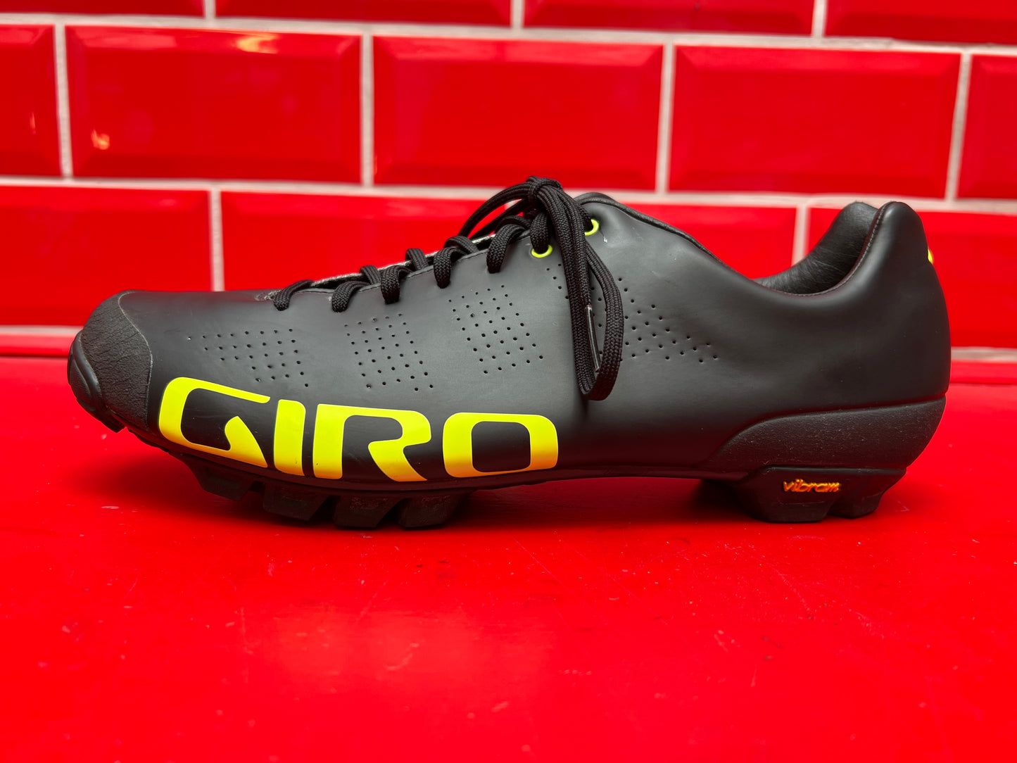Giro Empire VR 90 schwarz/ gelb 46,5 // gebraucht