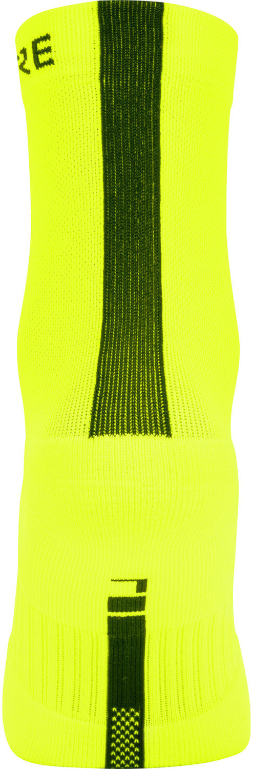 Gore M Mid Socks neon yellow/black