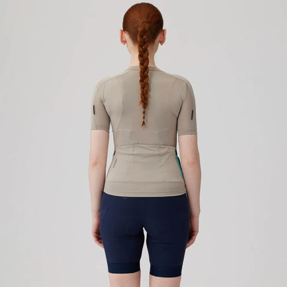 Velocio Womens Signature Zipperless Jersey / S / Moonrock