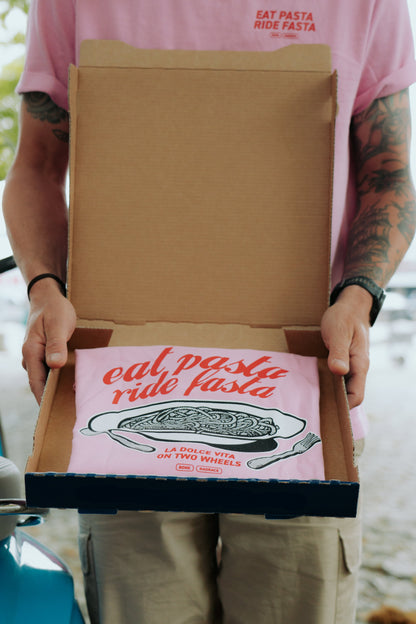 BONK x RAD RACE Eat Pasta T-Shirt // Giro d' Italia Special Edition