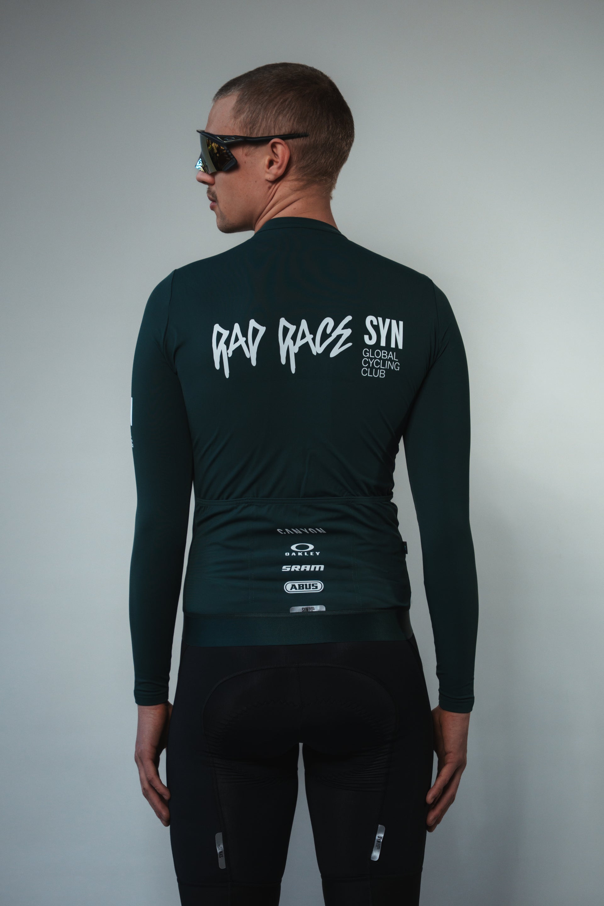 SYN x RAD RACE MEN'S Training L/S JERSEY FOREST
