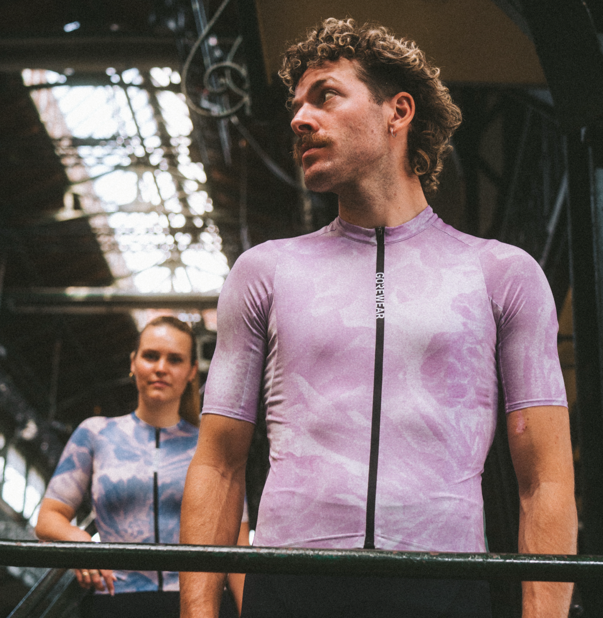 GOREWEAR x RAD RACE Collab SPINSHIFT-Jersey * MEN, LILAC