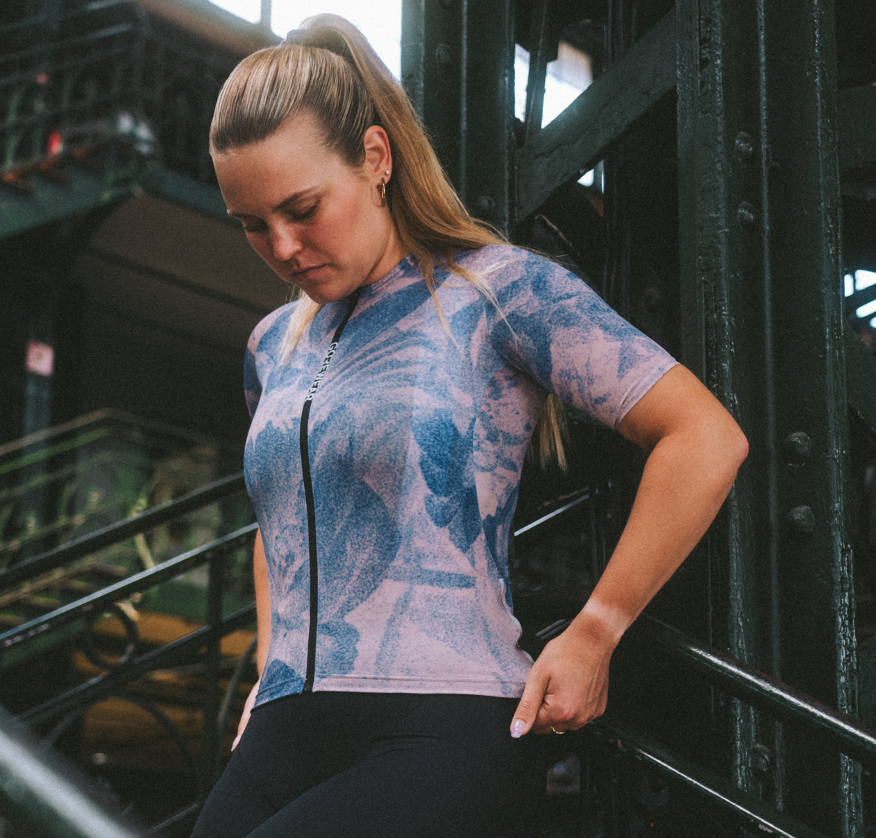 GOREWEAR x RAD RACE Collab SPINSHIFT-Jersey * WOMEN, BLUE