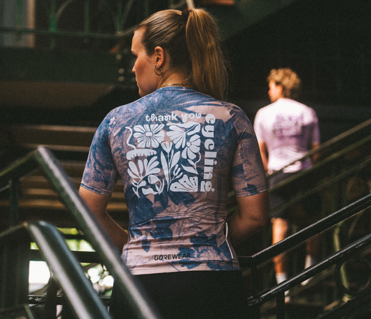 GOREWEAR x RAD RACE Collab SPINSHIFT-Jersey * WOMEN, BLUE