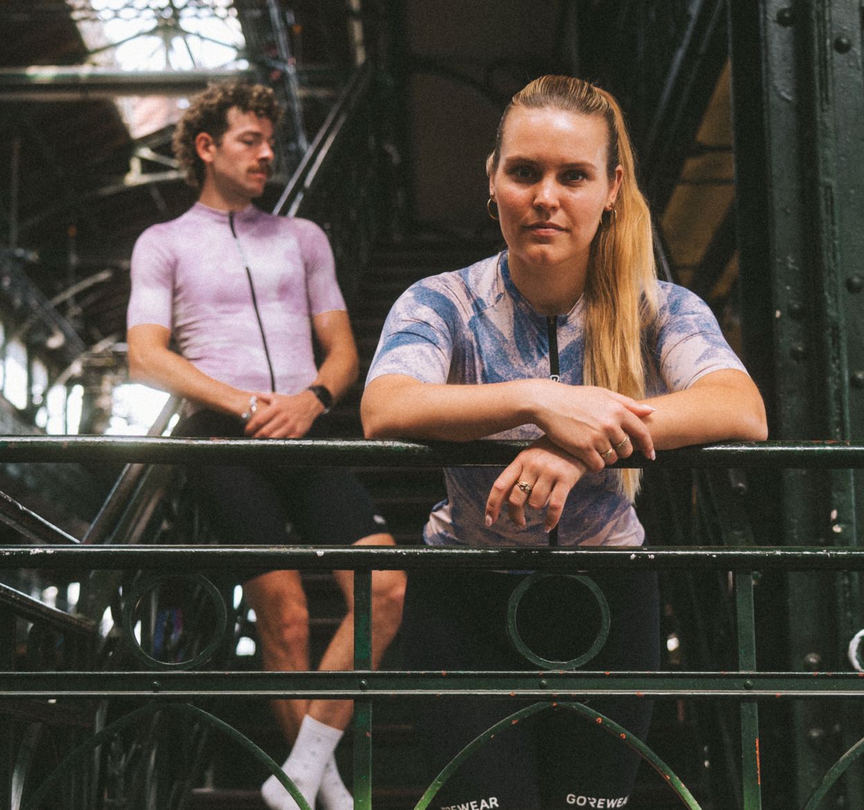 GOREWEAR x RAD RACE Collab SPINSHIFT-Jersey * WOMEN, BLUE