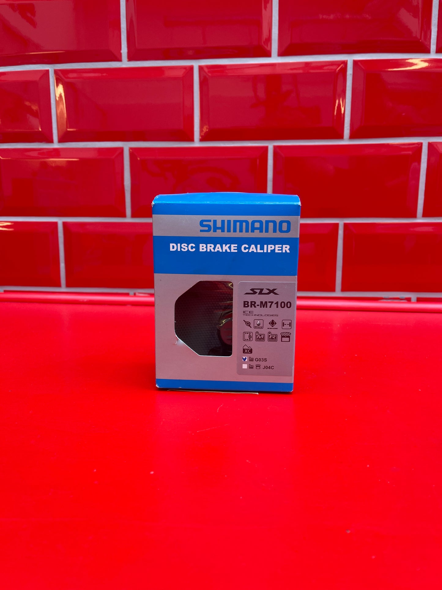SHIMANO SLX Bremssattel BR-M7100 Postmount | 2-Kolben