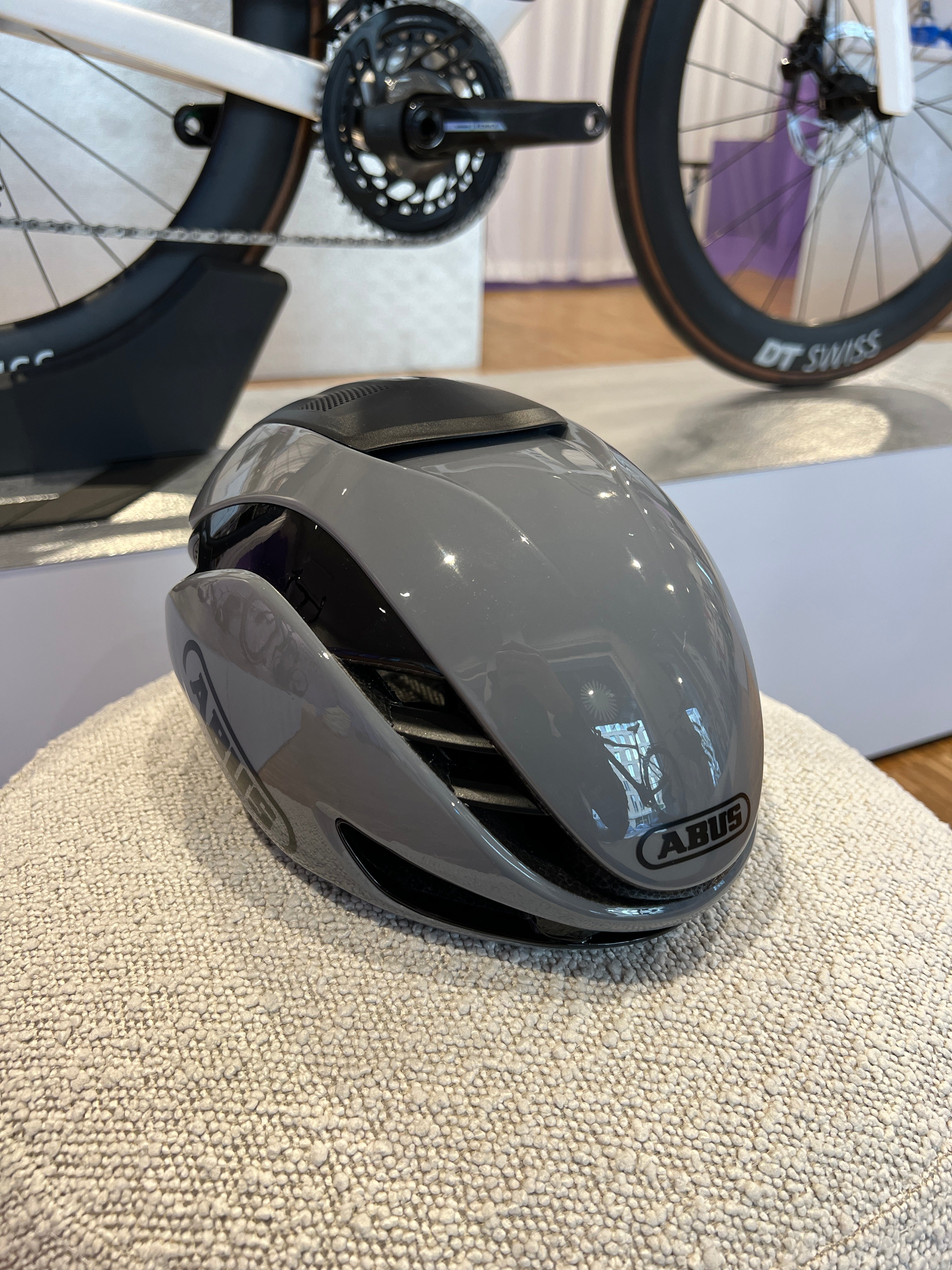 abus fahrradhelm gamechanger ABUS Gamechanger 2.0 Race Grey S-M – Garage Sale