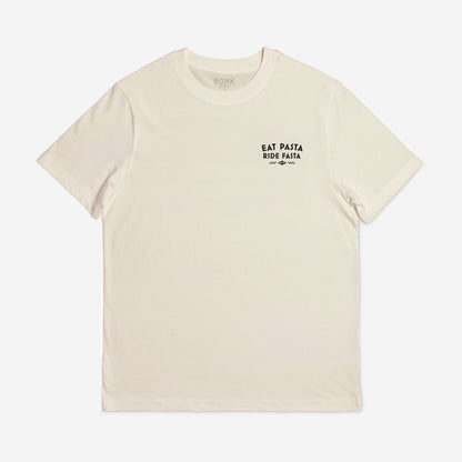 Bonk Eat Pasta T-Shirt Natural Raw