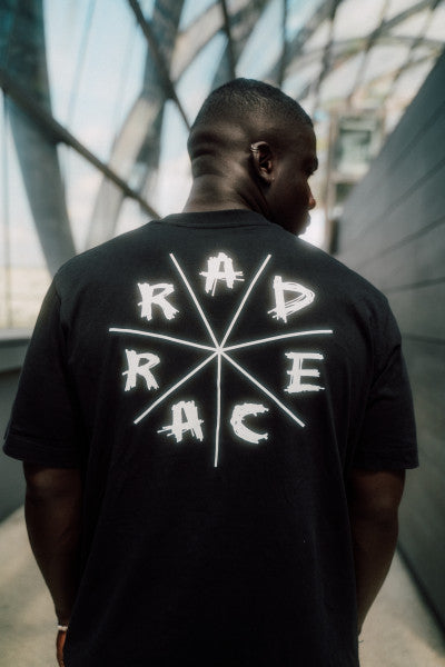 RAD RACE Circle Patched Tshirt Oversized