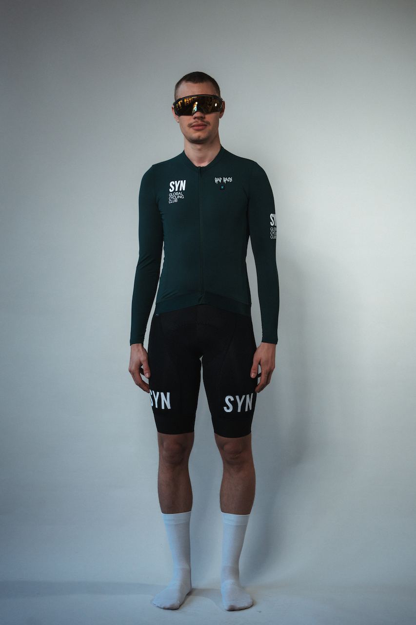 rennrad trikot berlin SYN x RAD RACE MEN'S Training L/S JERSEY FOREST – Garage Sale