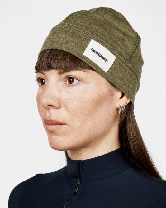 Fingerscrossed Beanie Olive One Size