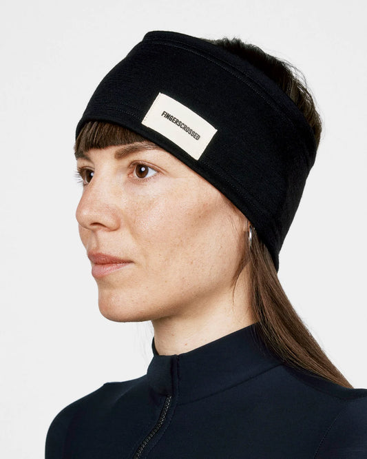 Fingerscrossed Headband Black One Size